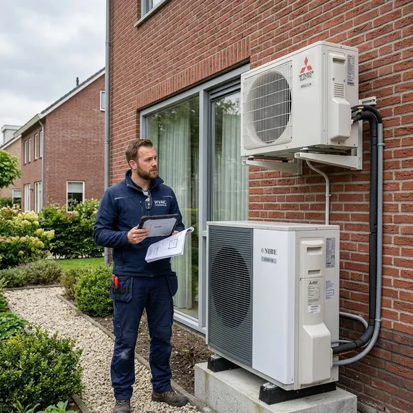 Op welke manieren je een airco met een warmtepomp combineert