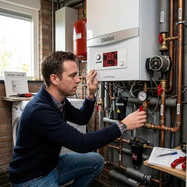 Waardoor ontstaat een E03 storing?