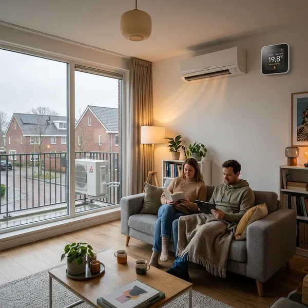 Waar de opwarmtijd van een warmtepomp van afhangt