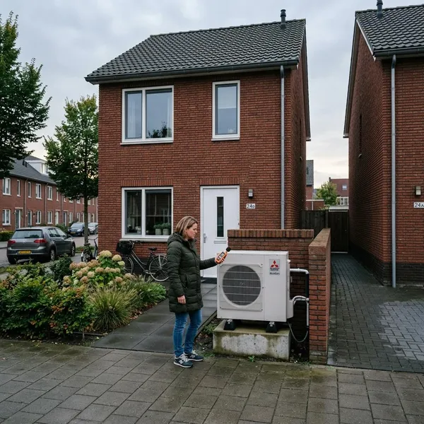 Wanneer maakt een warmtepomp meer geluid?