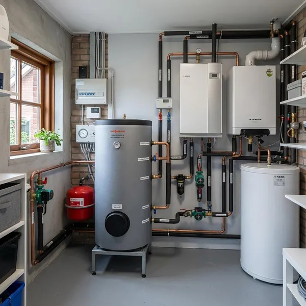 Wat een buffervat doet in een hybride systeem