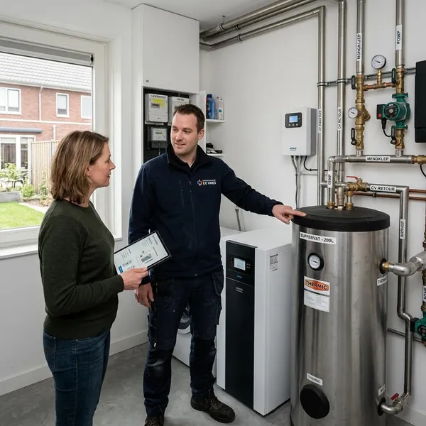 Wanneer een buffervat vaak niet nodig is