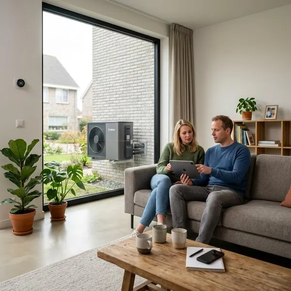 Waarom vloerverwarming goed past bij een kleine warmtepomp