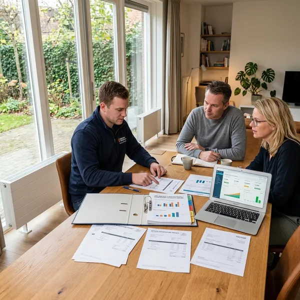 Wat het verschil is tussen hybride en all electric met radiatoren