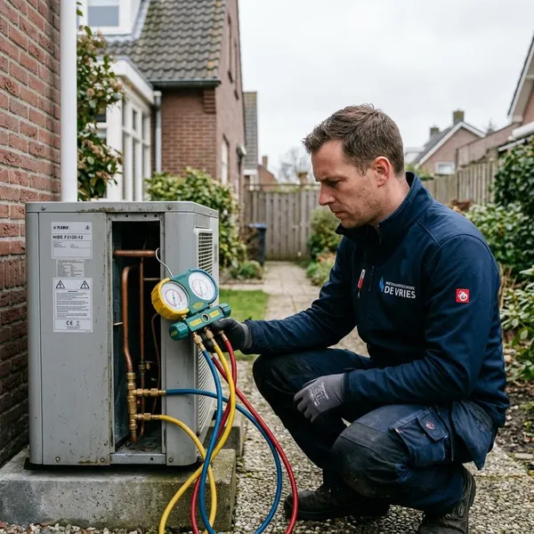 Wat koudemiddel in een warmtepomp doet