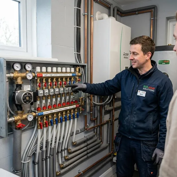 open verdeler warmtepomp