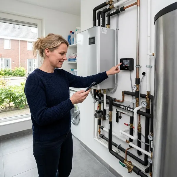 Wanneer een warmtepomp meer stroom verbruikt