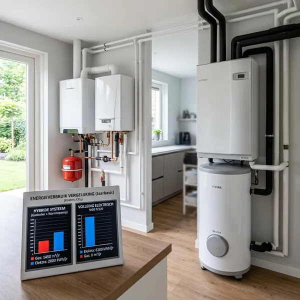 verschil hybride warmtepomp en warmtepomp