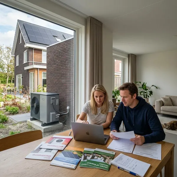 Waarom warmtepomp en zonnepanelen goed samen werken