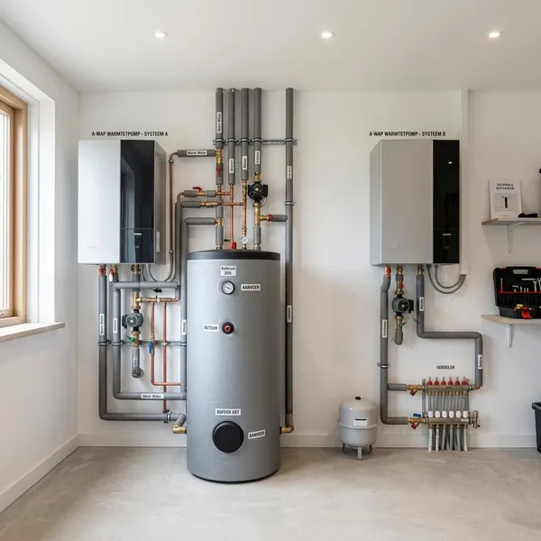 warmtepomp met buffervat