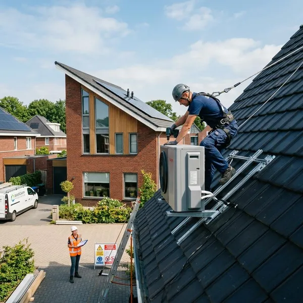 Wat de plaatsing op een schuin dak lastiger maakt