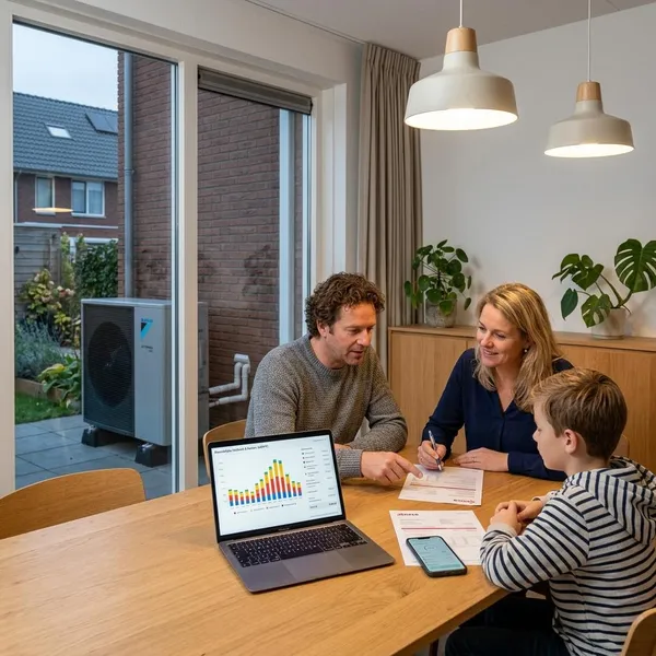 Wanneer een warmtepomp meer stroom verbruikt