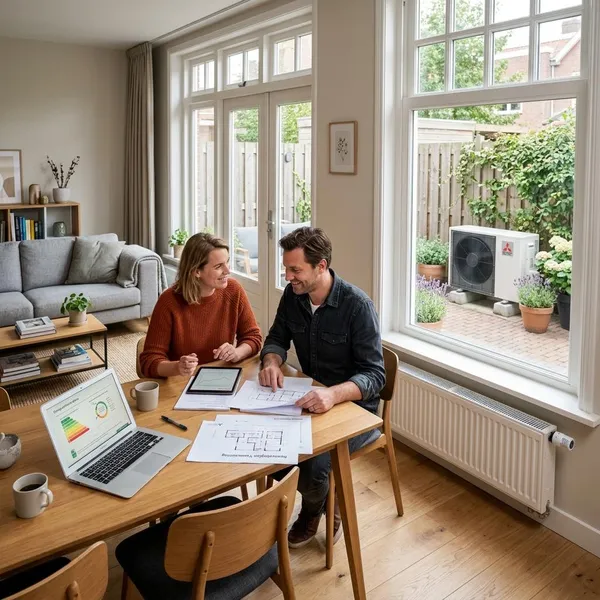 Wat is beter voor een warmtepomp: radiatoren of vloerverwarming?
